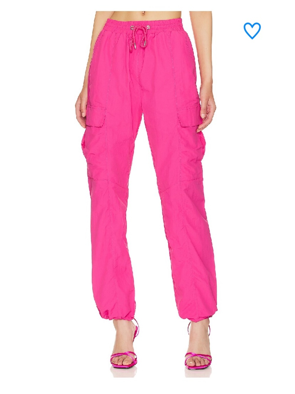 superdown Neon Pink Cargo Joggers